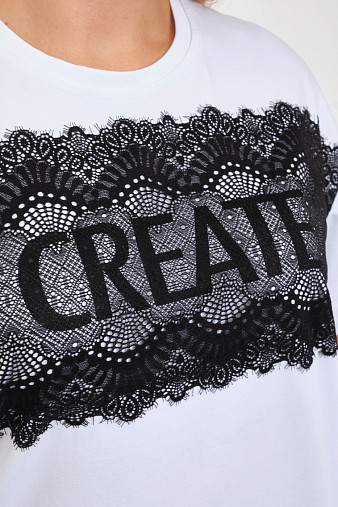 Футболка женская Юна белый