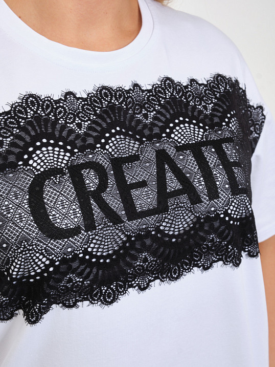 Футболка женская Юна белый