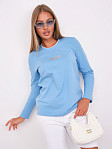 Лонгслив женский Сигма голубой