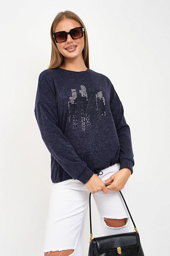 Джемпер женский Келли-2 синий