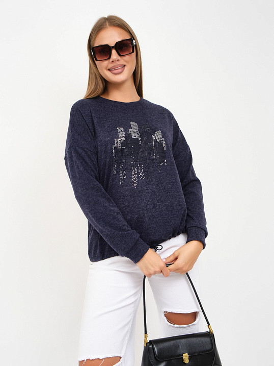 Джемпер женский Келли-2 синий