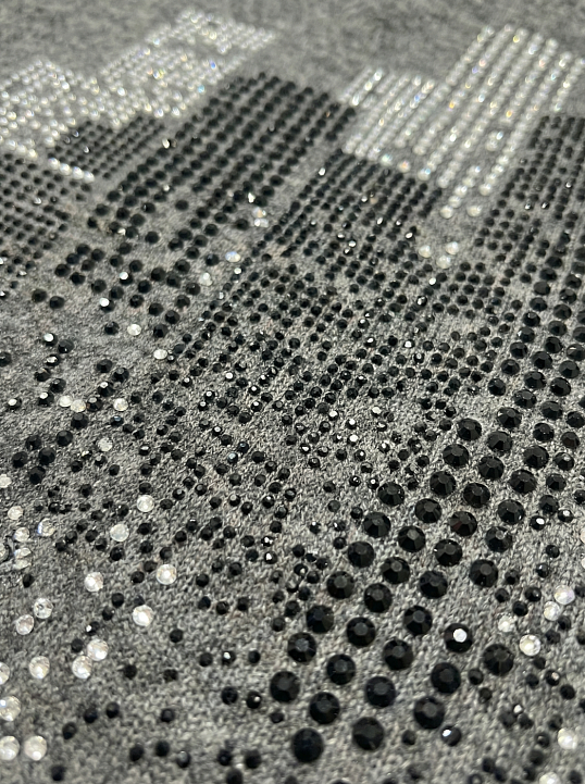 Джемпер женский Мегаполис 3/4 рукав серый