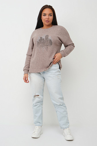 Джемпер женский Келли бежевый