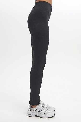 Лосины теплые антрацит