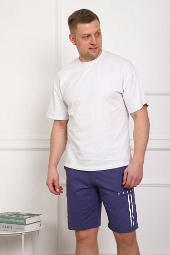 Шорты муж. Хамелеон футер индиго