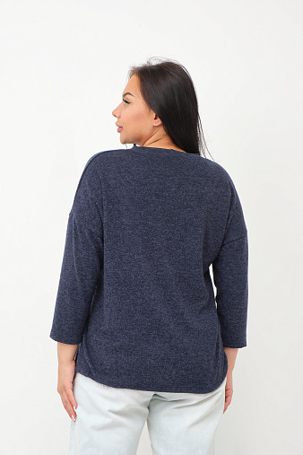 Джемпер Оливия т. индиго