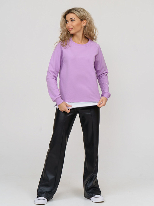 Толстовка женская Дабл лаванда