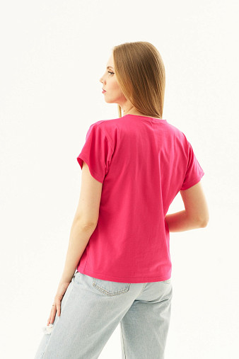 Футболка женская Эстель фуксия