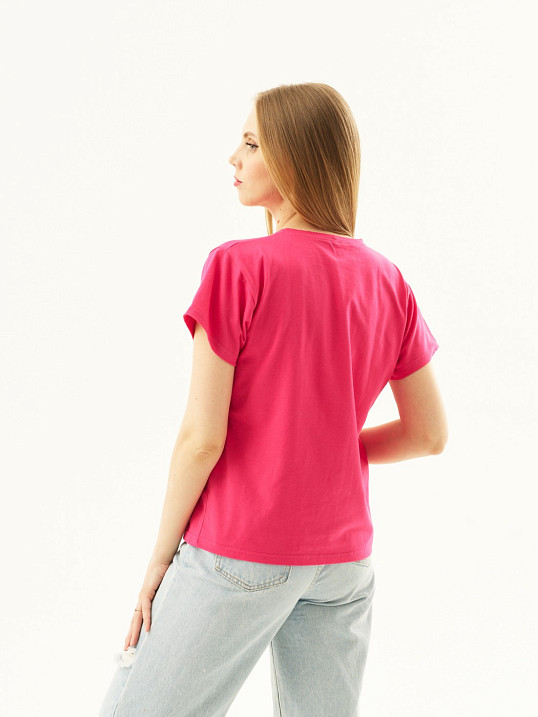 Футболка женская Эстель фуксия