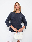 Джемпер Оливия синий