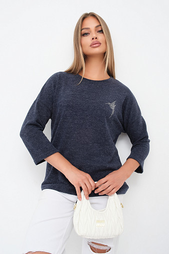 Джемпер Оливия синий