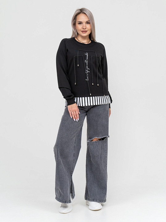 Толстовка Саманта черный