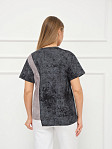 Футболка женская Рефлекс антрацит/серый