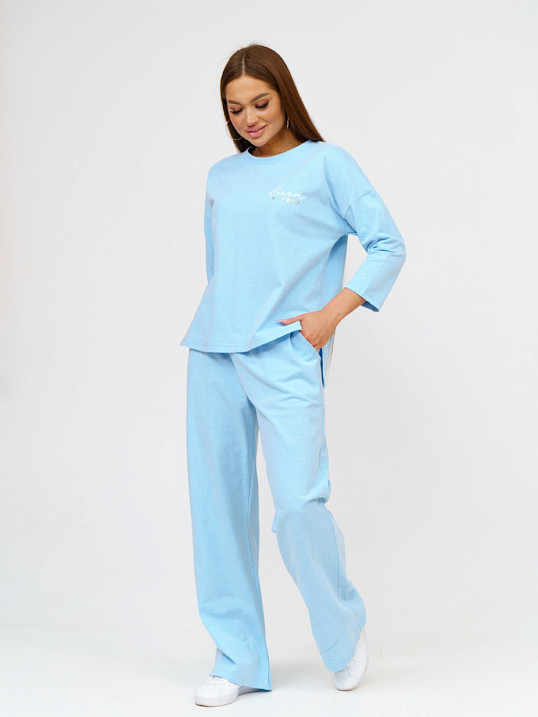 Костюм женский Мегаполис голубой
