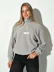 Толстовка жен. Тренд-2 флис св.серый
