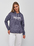 Толстовка женская Винтаж серый