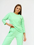 Толстовка женская Мегаполис зеленый