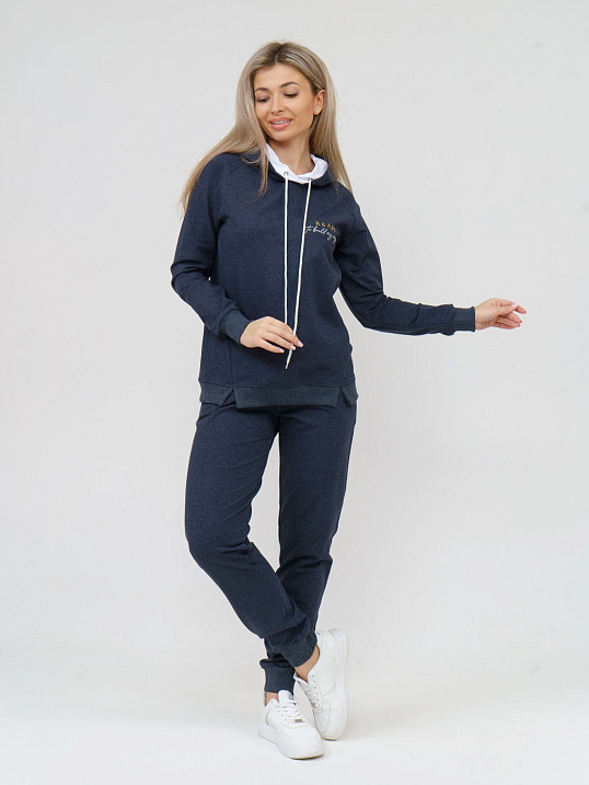 Костюм Элегия Синий меланж