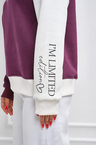 Толстовка женская Медея начес марсала