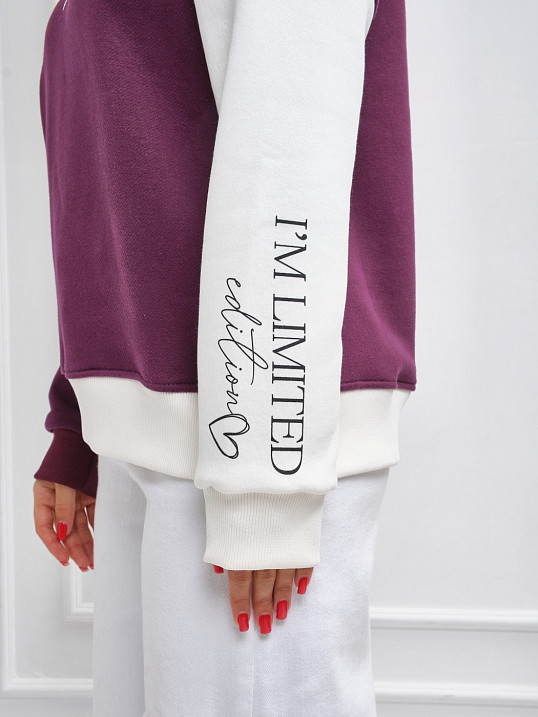 Толстовка женская Медея начес марсала