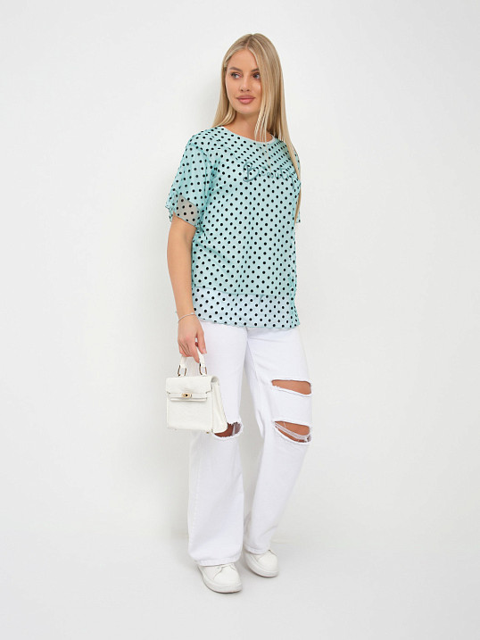 Футболка женская Бьюти вискоза ментол