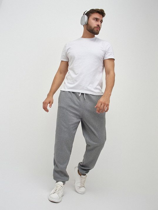 Брюки мужские теплые серый