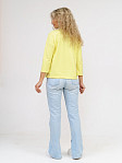 Лонгслив Николь лимон