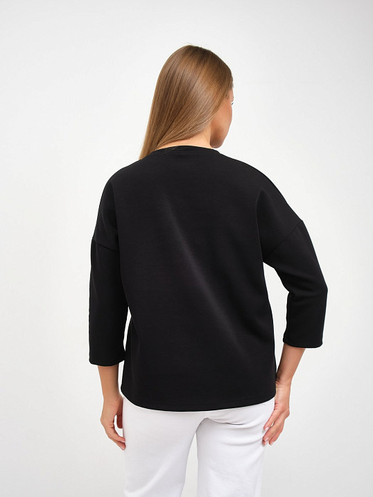 Свитшот женский Одри черный