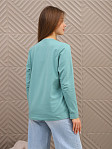 Лонгслив женский Рио св.изумруд
