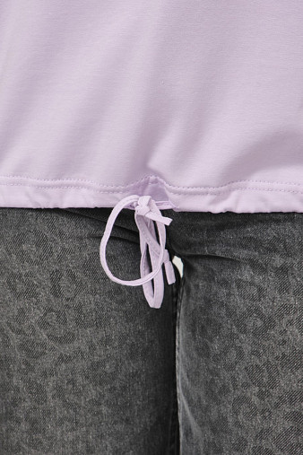 Лонгслив Николь лаванда