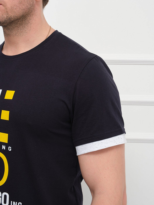 Футболка мужская Фантом синий