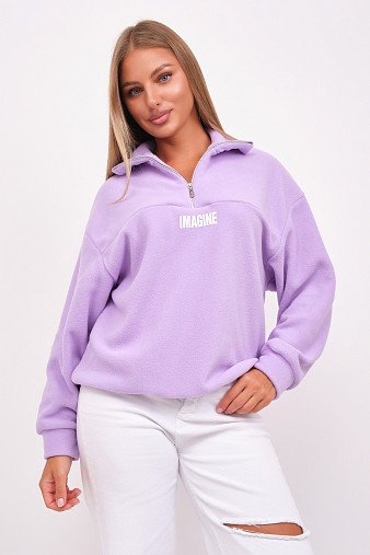 Толстовка жен. Тренд-2 флис лаванда