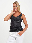 Майка вискозная Элина черный