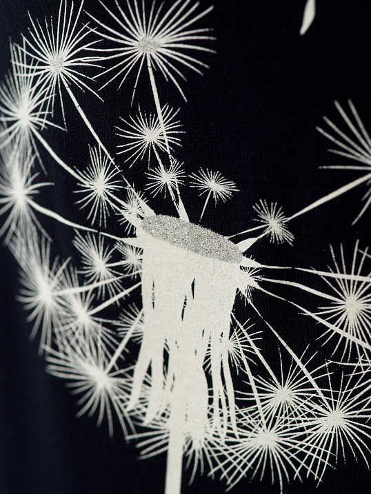 Футболка Одуванчик синий