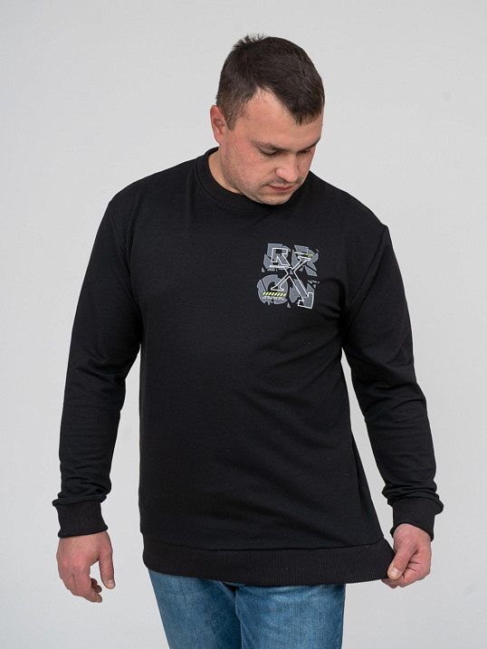 Толстовка мужская Эталон черный