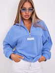 Толстовка жен. Тренд-2 флис голубой