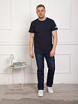 Футболка мужская Смарт синий/меланж
