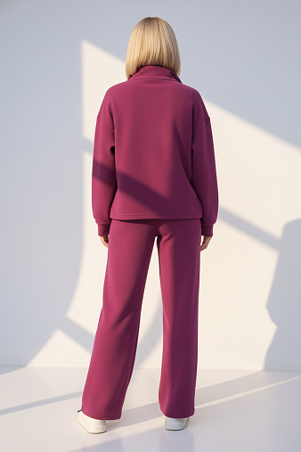 Костюм жен. Тренд-2 флис лиловый