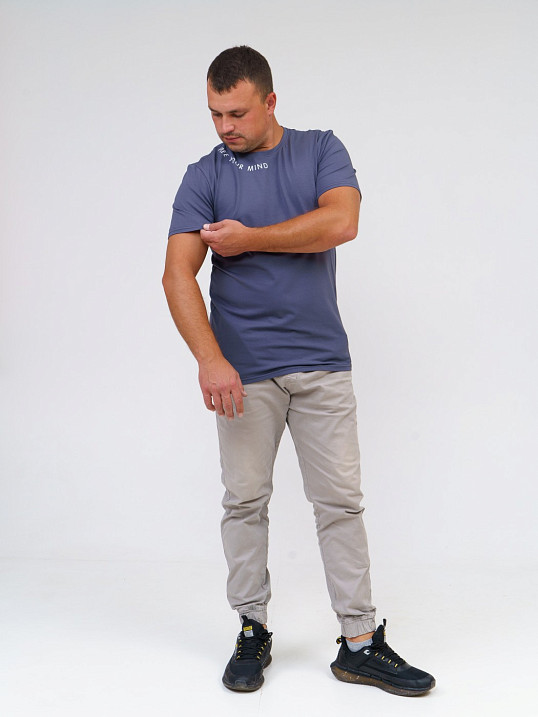 Футболка мужская Экстрим серый