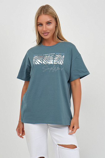 Футболка женская Рио изумруд