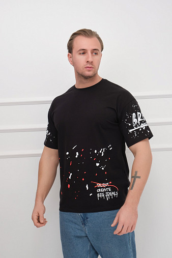 Футболка мужская Дорс черный