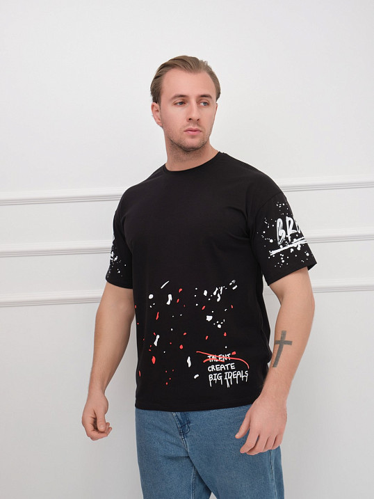 Футболка мужская Дорс черный