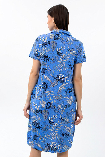 Халат Анна василёк/ветка