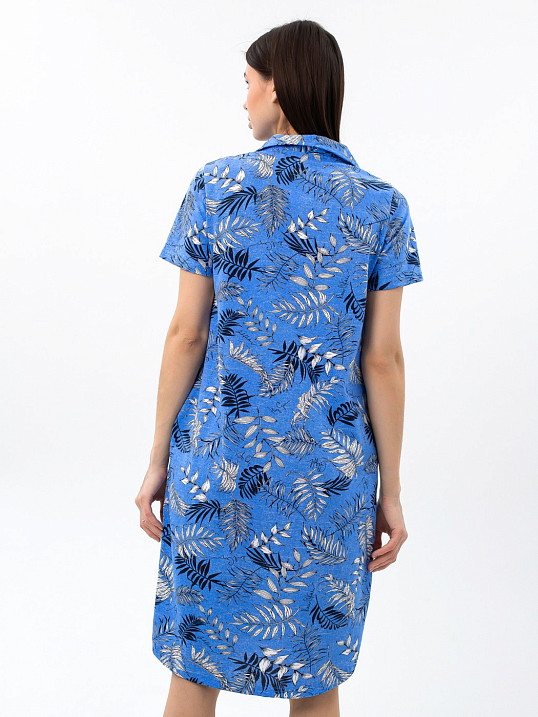 Халат Анна василёк/ветка