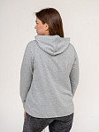 Толстовка женская Мираж футер серый