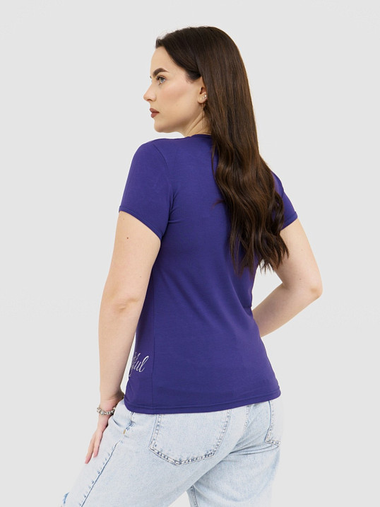 Футболка Одуванчик черника