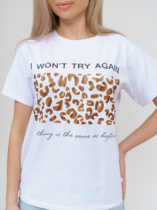 Футболка женская Импульс белая