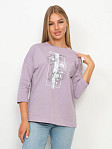Лонгслив Стиль св.лиловый