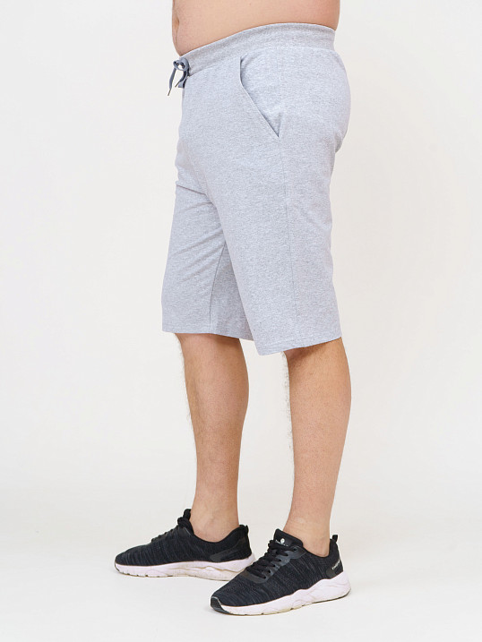 Шорты мужские футер серые