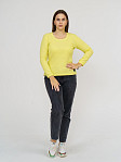 Джемпер Валери лимон